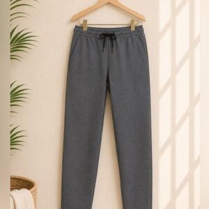 Lulu-B Men's Charcoal Gray Fleece Joggers